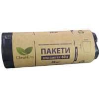 Пакети для сміття CleanEra 60 л, 20 шт